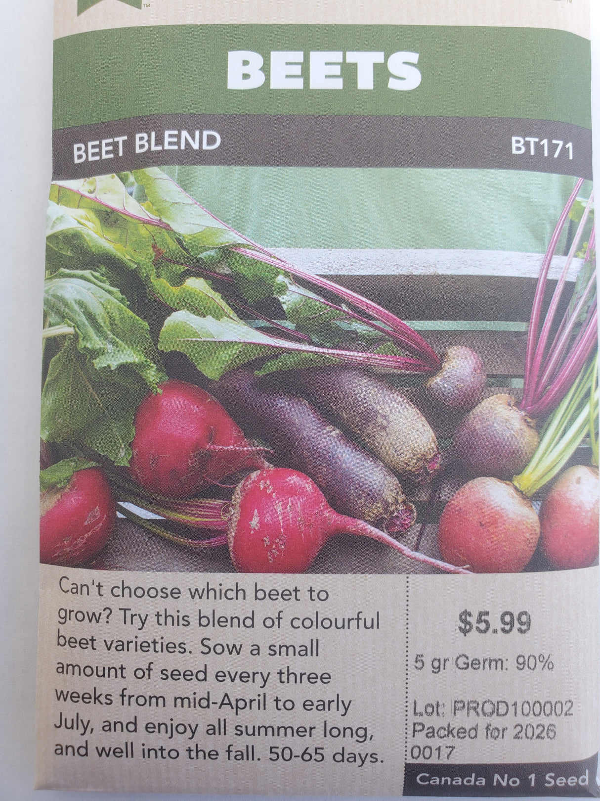 SEEDS - BEETS BEET BLEND
