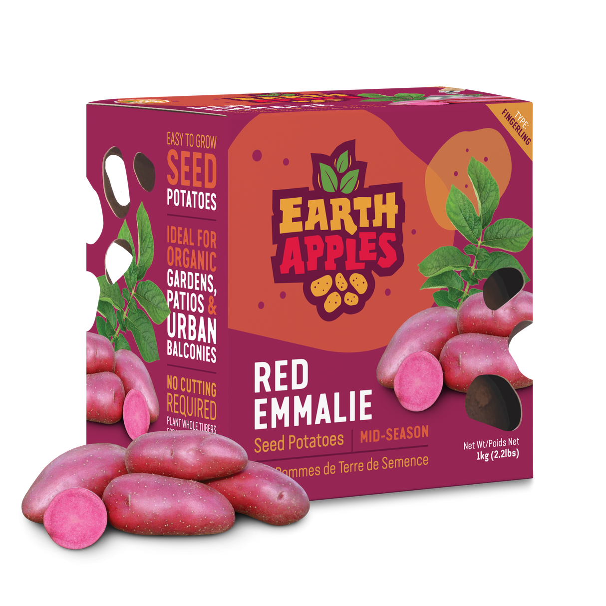 EARTH APPLES RED EMMALIE