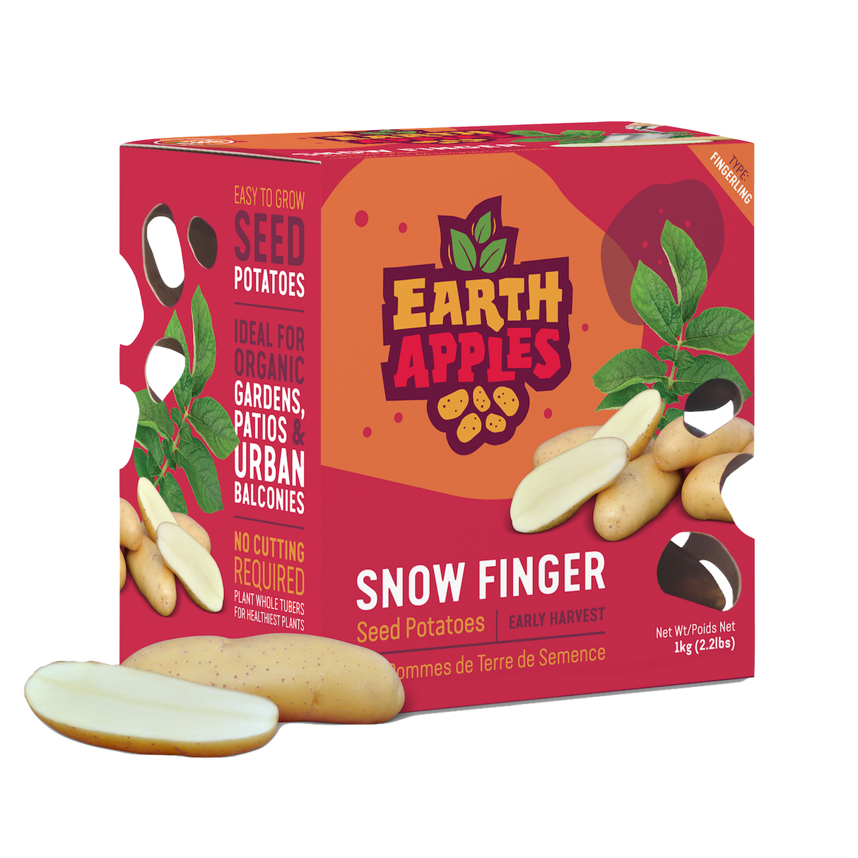 EARTH APPLES SNOW FINGER